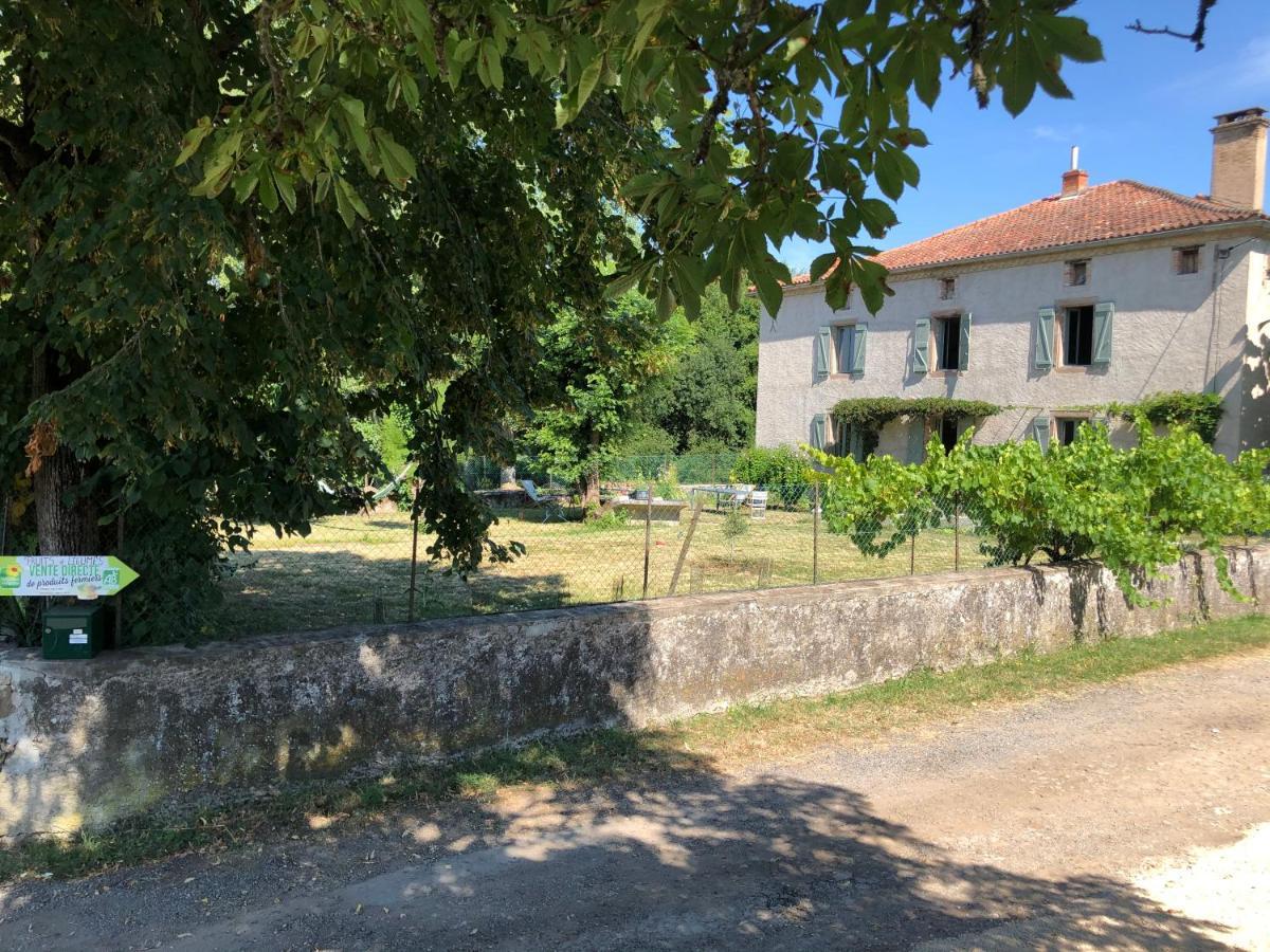 Gite A La Ferme De Verdurette Cordes-Sur-Ciel Eksteriør billede